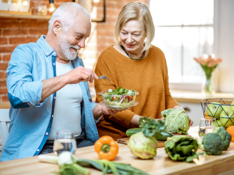 alimentação saudável para idosos
